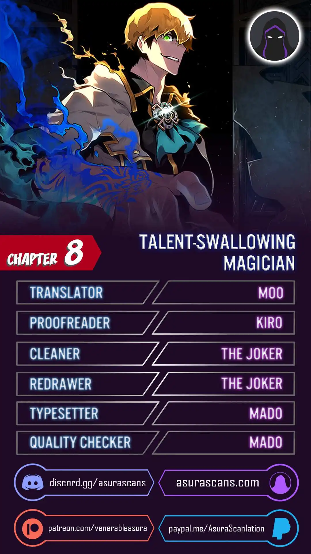 Talent-Swallowing Magician Chapter 8 1